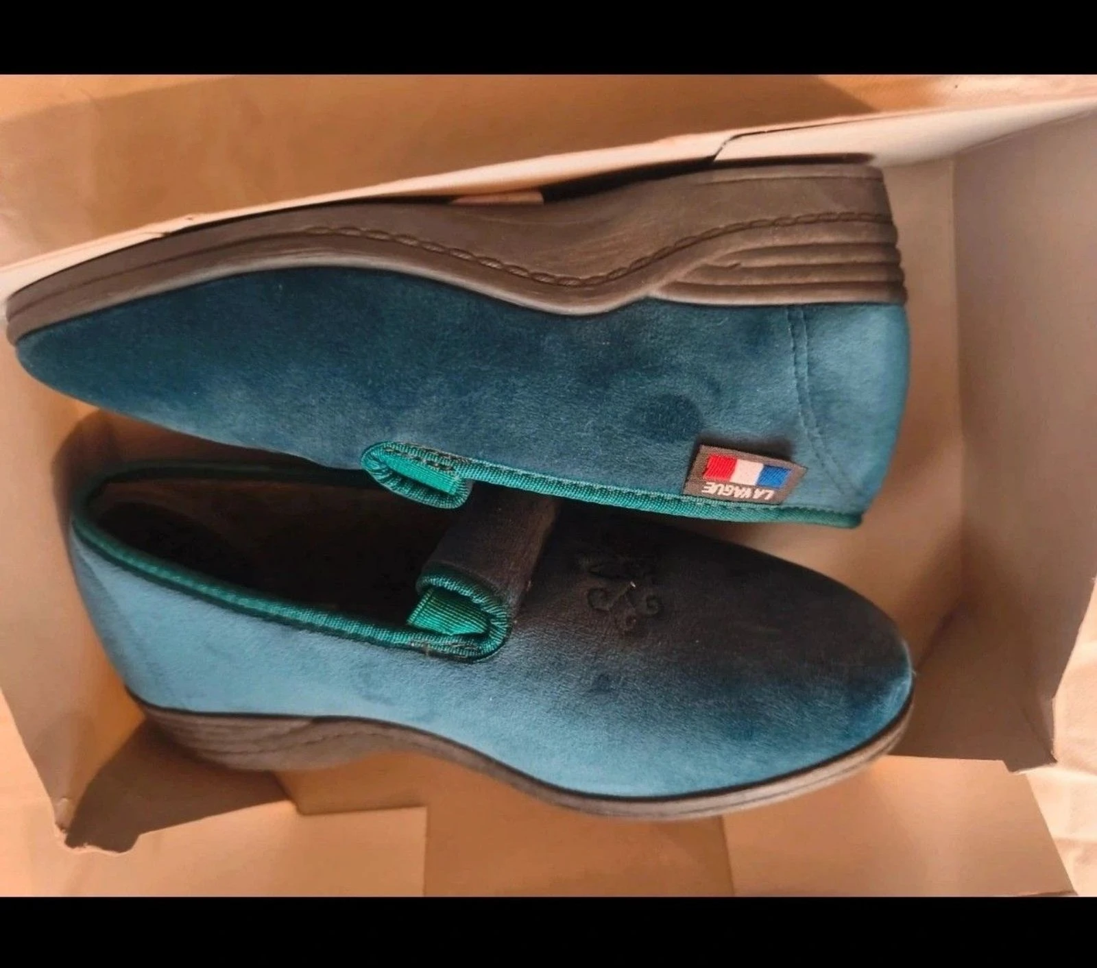 Zapatillas de casa La Vague - Nuevas - Talla 36 - Hechas en Francia – photo 3